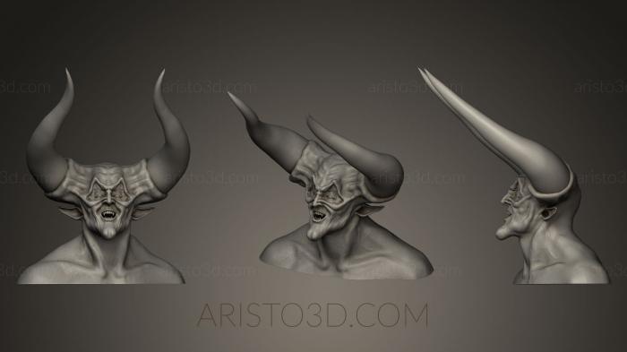 Busts of heroes and monsters (BUSTH_0085) 3D model for CNC machine